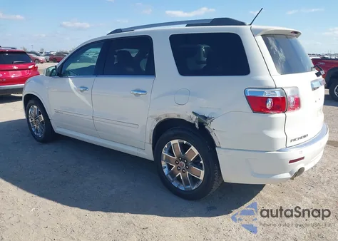 2012 GMC Acadia Denali из США, поврежденный, VIN 1GKKRTED6CJ272390